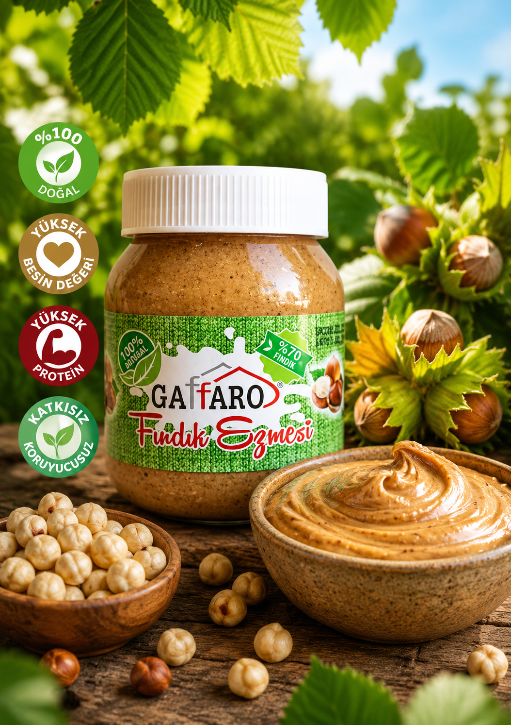 FINDIK EZMESİ 650 GR